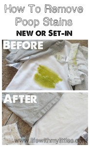 How to Easily Remove Poopout Stains - Life With My Littles