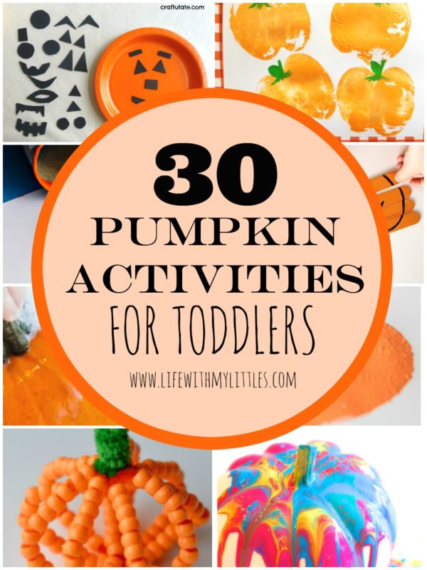 30 Pumpkin Activities for Toddlers - Life With My Littles