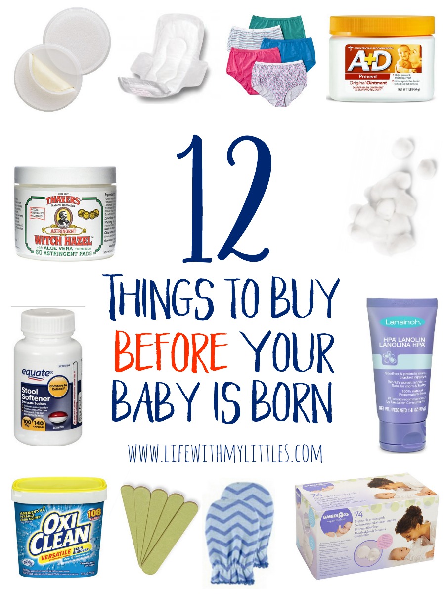 12 Things to Buy Before Your Baby is Born - Life With My Littles