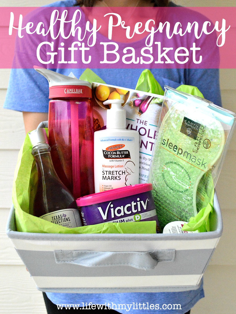 Healthy Pregnancy Gift Basket - Life With My Littles