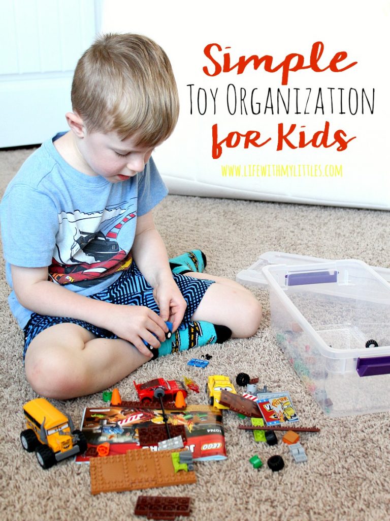 Simple Toy Organization for Kids - Life With My Littles