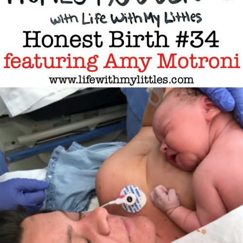 Mama Amy Motroni shares the C-section birth story of her daughter on the Honest Birth birth story series! Amy was induced at 40 weeks and after 28 hours, she was ready to push. Her daughter's heart rate kept dropping, so Amy's daughter was born via C-section!