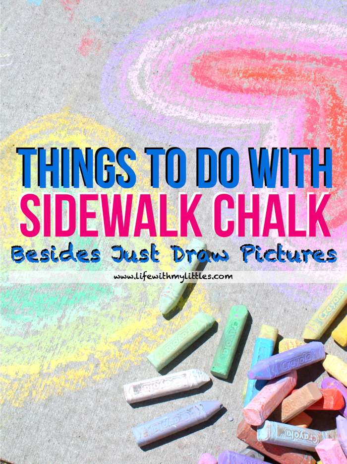 Encouraging Creative Play with Sidewalk Chalk Games and Ideas for